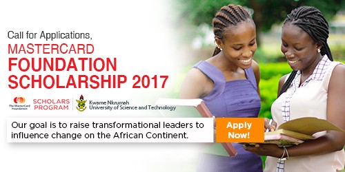 MasterCard Foundation Scholarship 2017 Opportunity Desk