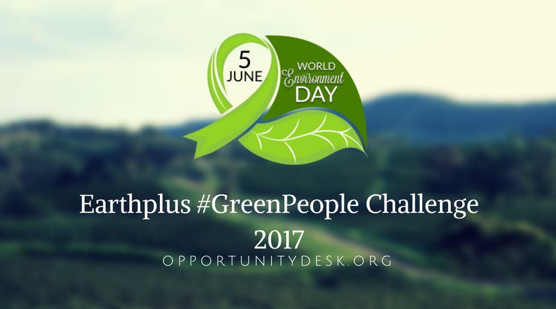 Earthplus #GreenPeople Challenge 2017