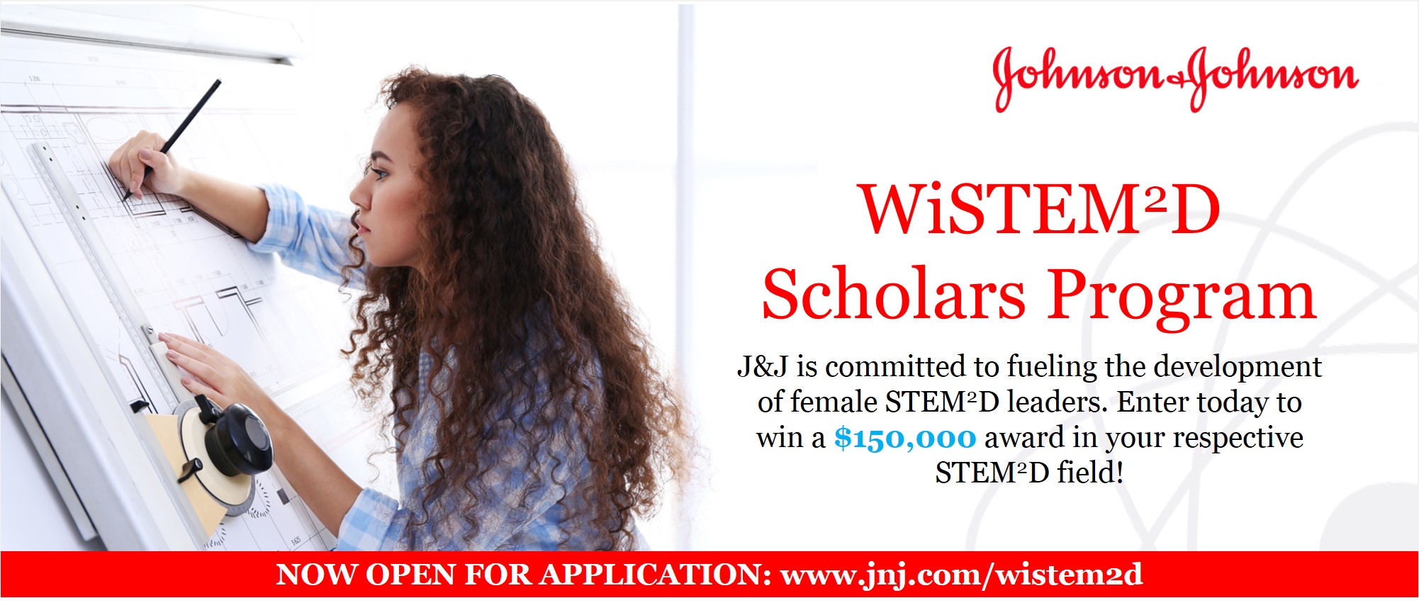 Image result for Johnson & Johnson Women in STEM²D Scholars Award Program 2019