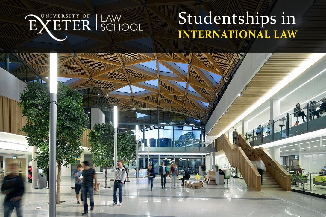 SWW AHRC Funded Studentship to Study at Exeter Centre for International Law 2018
