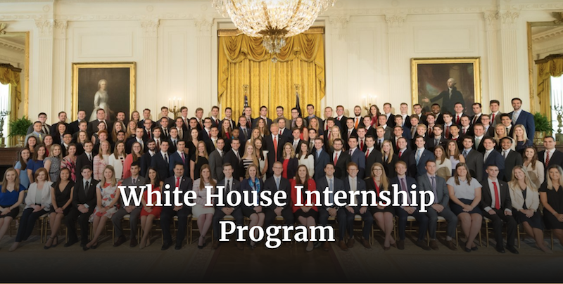 White House Internship Program – Fall 2019