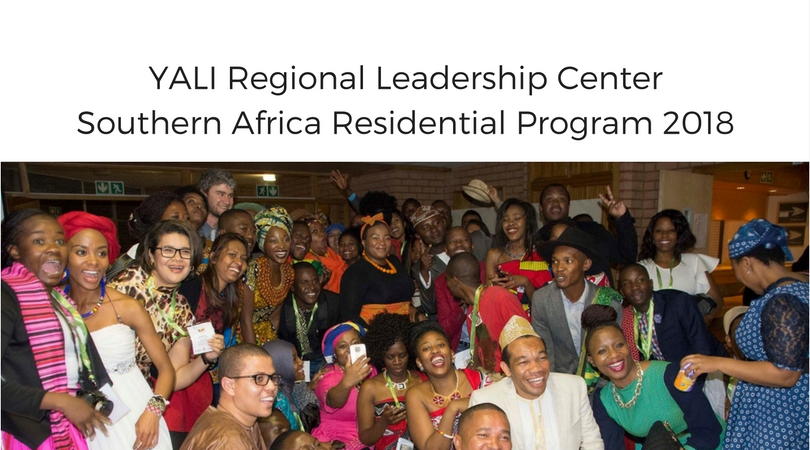 YALI Regional Leadership Center Southern Africa Residential Program 2018 (Cohort 13 & 14)