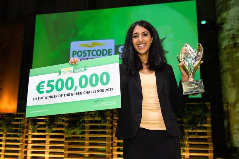 Postcode Lottery Green Challenge 2018 (Win €500,000 for your Start-up)