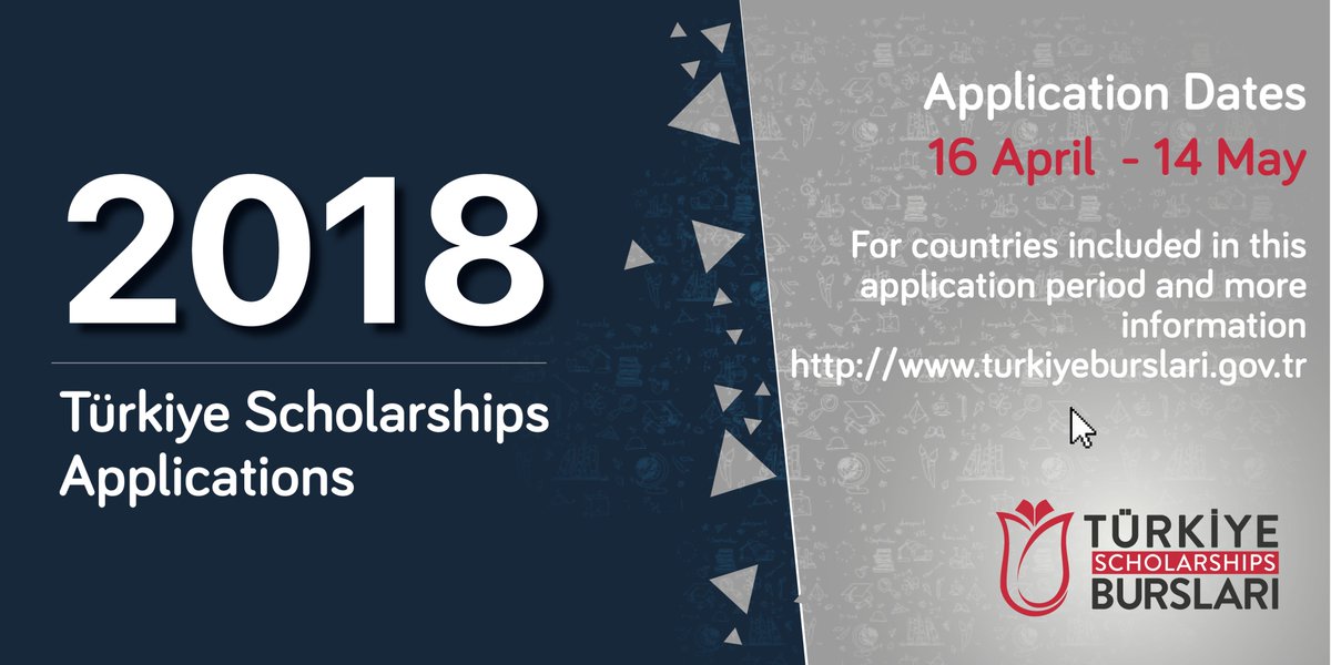 Türkiye International Scholarships to Study in Turkey 2018 (3rd Round)