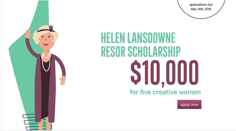 Helen Lansdowne Resor Scholarship 2018 for Creative Women (Win $10,000 + Internship at J. Walter Thompson)