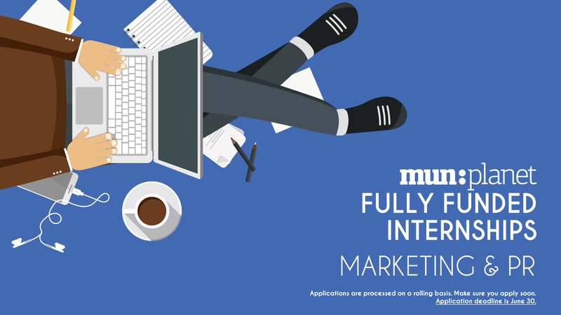 MUNPlanet Internships 2018: Marketing & PR (Fully-funded to Serbia, Belgrade)