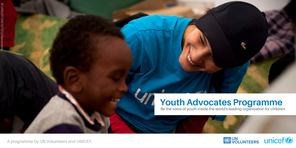 United Nations Volunteers (UNV) and UNICEF Youth Advocates Programme 2018/2019