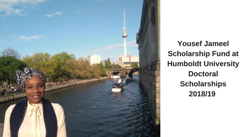 Humboldt-Universität Yousef Jameel Doctoral Scholarships 2018 for Young Researchers from Developing Nations