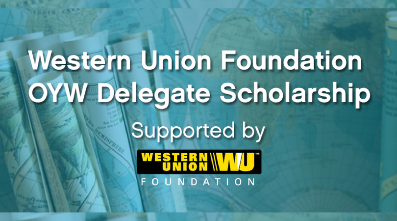 Western Union Foundation One Young World Delegate Scholarship 2018 (Fully-funded to the OYW Summit in the Netherlands)