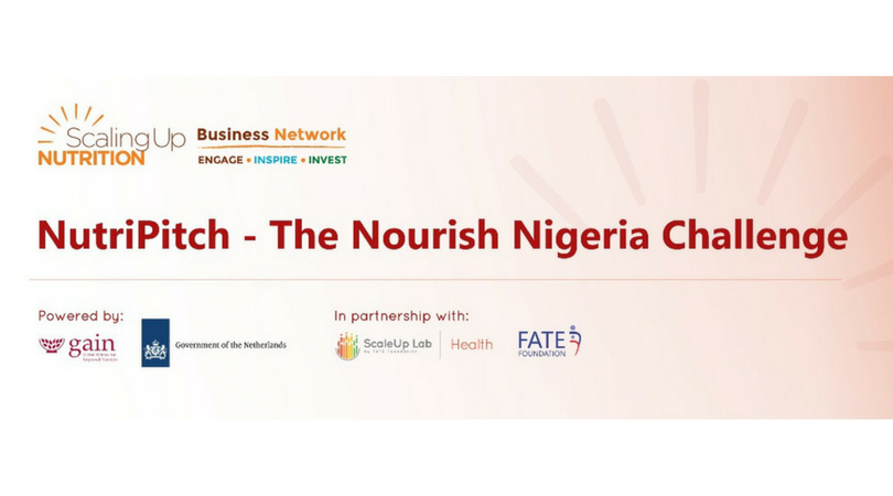 NutriPitch – The Nourishing Nigeria Challenge 2018 (Fully-funded to the Regional Elevator Pitch Competition in Kenya