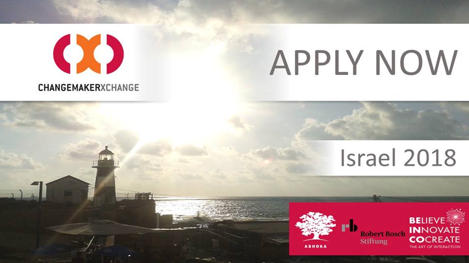 Ashoka ChangemakerXchange Summit in Akko, Israel 2018 (Funded)