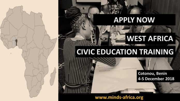 MINDS West Africa Regional Civic Education Workshop in Elections and Governance 2018 (Fully-funded)