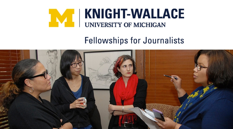 University of Michigan Knight-Wallace Journalism Fellowship for Journalists 2019/20 (Fully-funded)