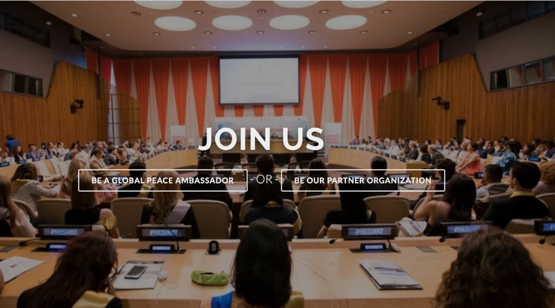 Call for Global Peace Ambassadors and Peace Partners 2018 on UN SDG16 (Fully Funded Peace Summits in all Continents)
