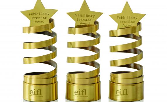 EIFL Public Library Innovation Award 2018 (USD$1,500 prize)