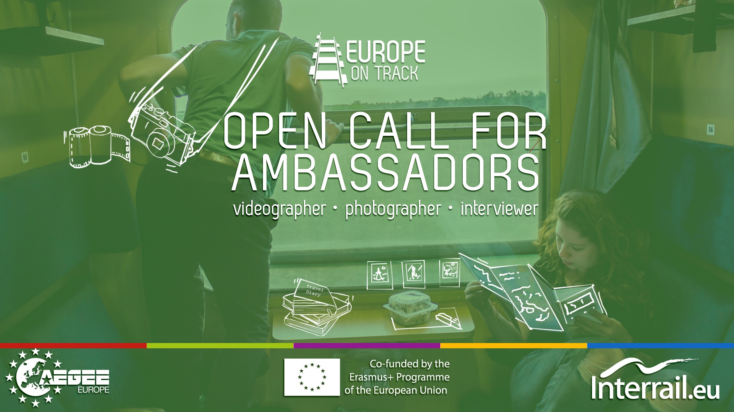 Travel around Europe as an Ambassador for Europe on Track Project 2019