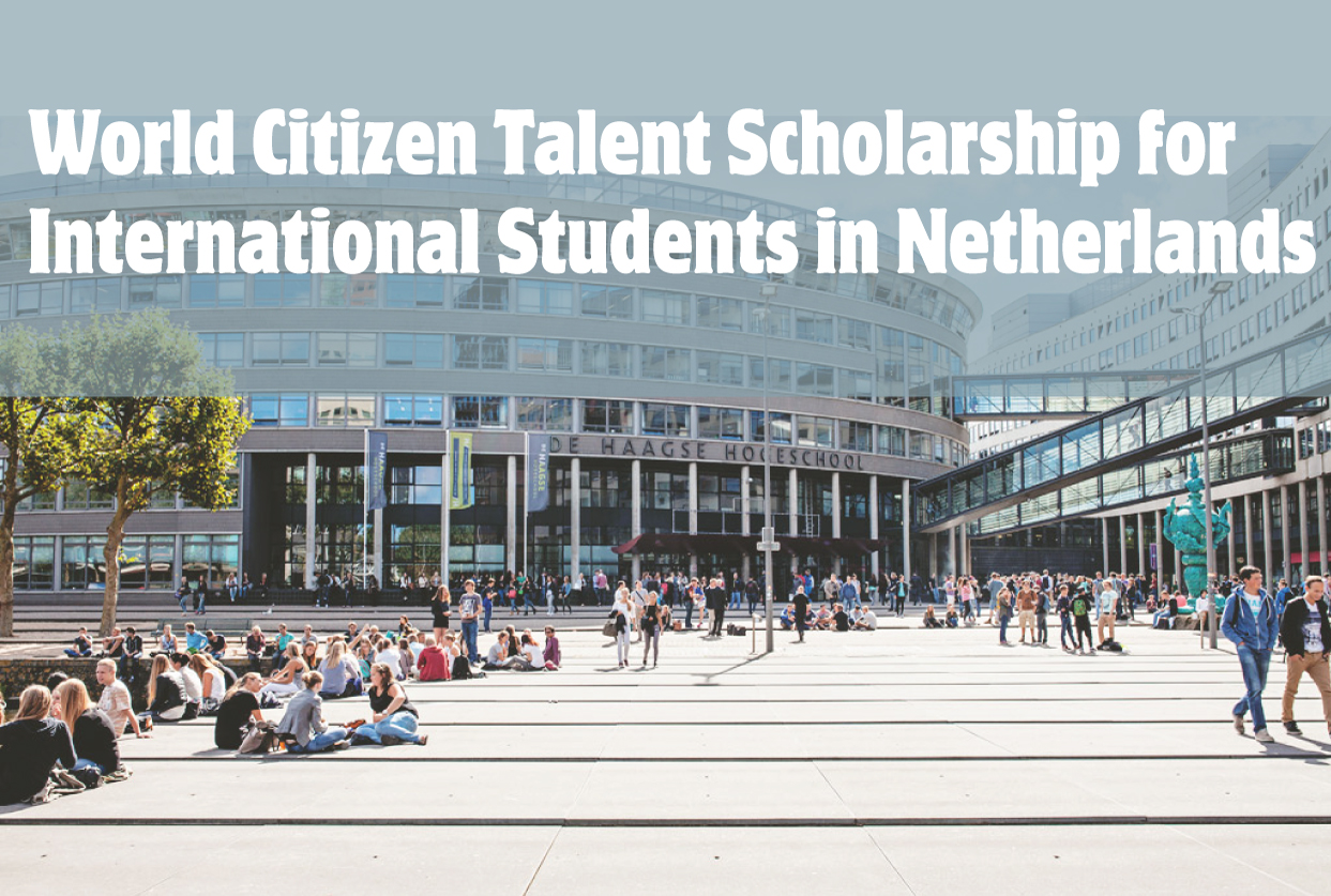 World Citizen Talent Scholarship at The Hague University of Applied Sciences 2018/2019