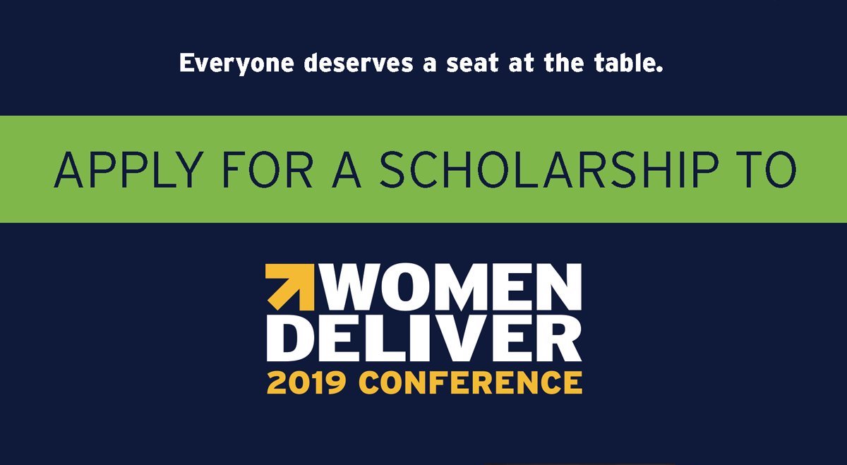 Women Deliver 2019 Conference Media Scholarship Program (Fully-funded to Vancouver, Canada)