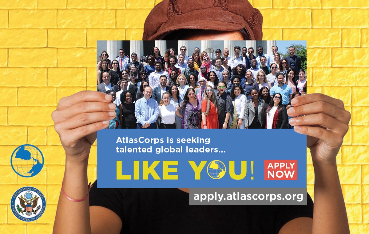 Atlas Corps Fellowship 2019 for Social Change Leaders (Fully funded to the United States)