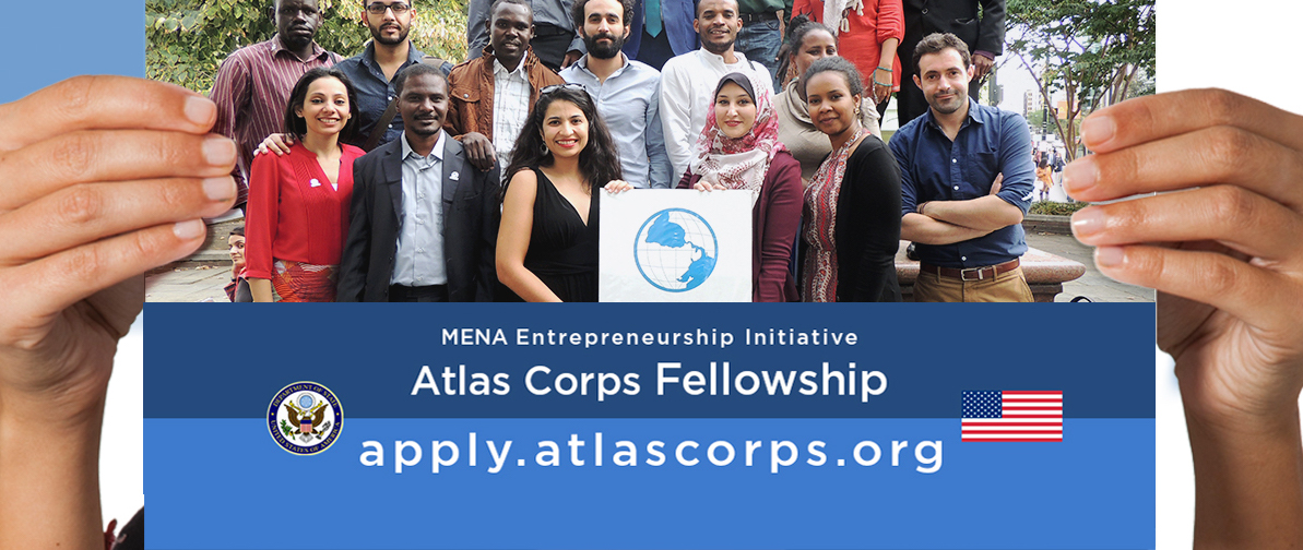 Apply for the Atlas Corps Fellowship: MENA Entrepreneurship Initiative 2019 (Fully-funded to the United States)
