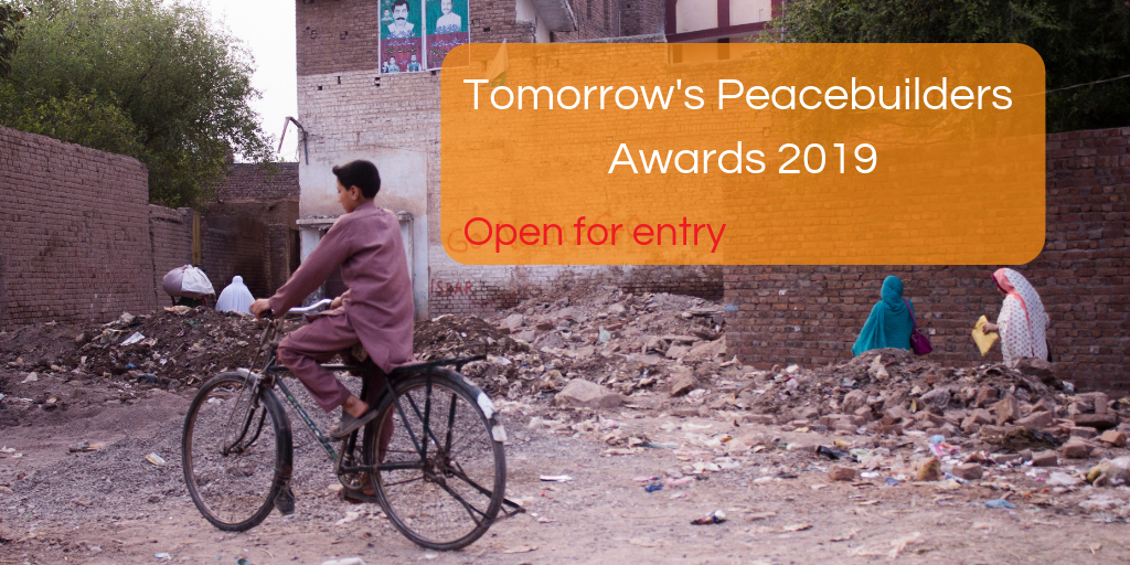 Peace Direct Tomorrow’s Peacebuilders Awards 2019 (Fully-funded to PeaceCon in Washington, DC + $10,000 Prize)