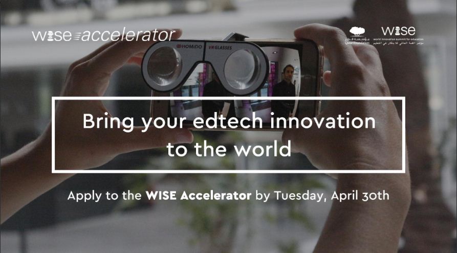 World Innovation Summit for Education (WISE) Accelerator Programme 2019-2020 (Fully-funded to Qatar)