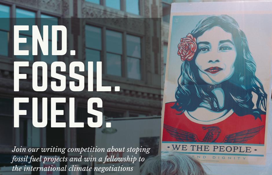Climate Tracker’s Stop Fossil Fuels! Multimedia Competition 2019 (Fully funded to the UNFCCC meeting in Bonn, Germany)