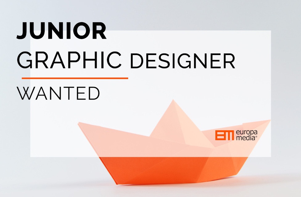 Apply for a Junior Graphic Designer Job at Europa Media