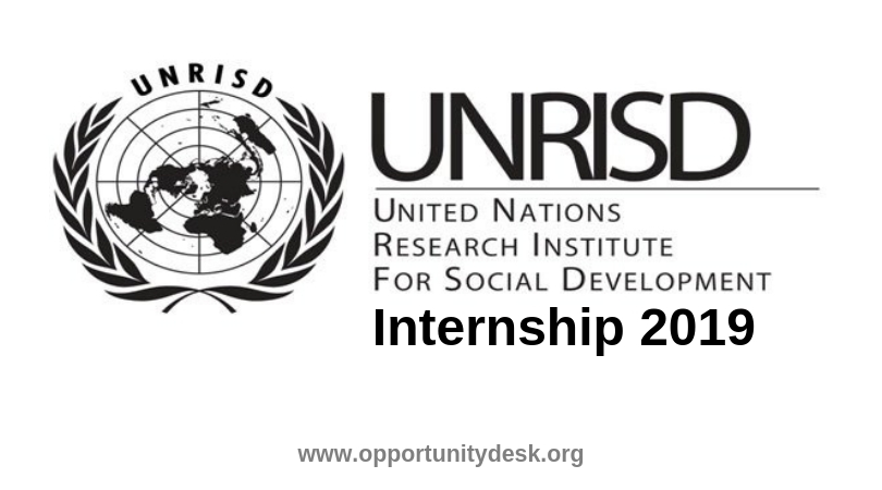 United Nations Research Institute for Social Development (UNRISD) Internship Programme 2019