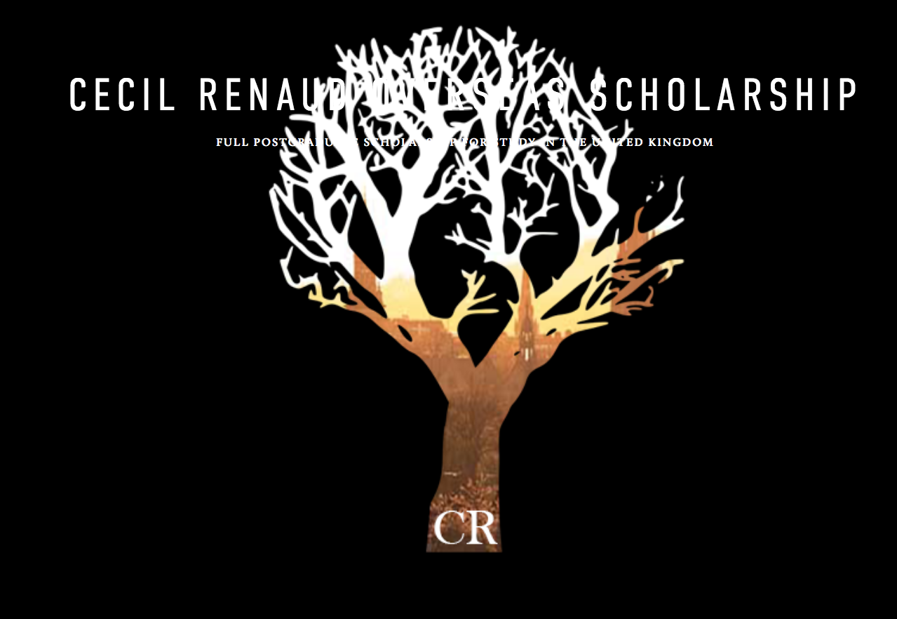 Cecil Renaud Overseas Scholarships 2020 for South Africans to Study in the UK